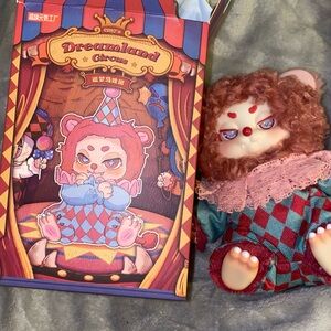 Cino Timeshare Dreamland Circus Plush Doll Blond box - Lion